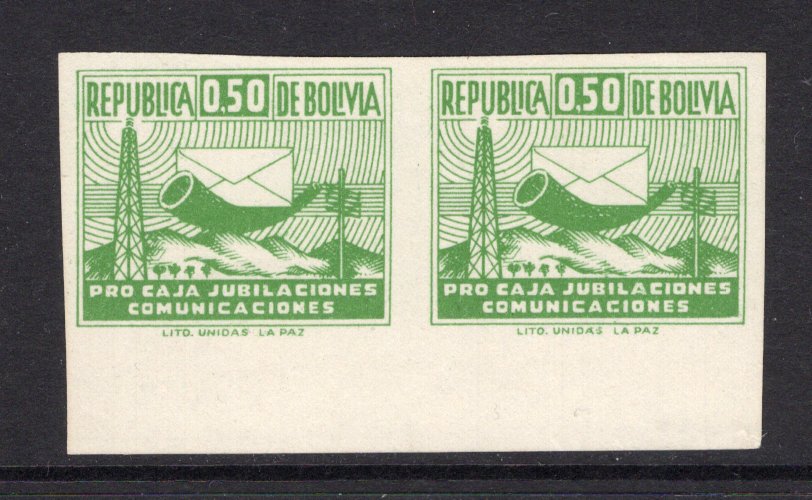 BOLIVIA stamps, covers and philately – Latin American Philatelics