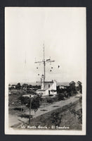 ARGENTINA - 1915 - ISLAND POSTCARD & MILITARY: Circa 1915. Black & white real photographic PPC inscribed 'Isla Martin Garcia - El Semafaro' showing the Lighthouse and Telegraph Station & mast on the island. A very scarce card.  (ARG/42355)