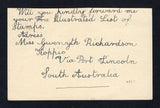 AUSTRALIAN STATES - SOUTH AUSTRALIA 1898 POSTAL STATIONERY & CANCELLATION