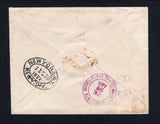 BARBADOS 1921 REGISTRATION & OFFICIAL MAIL