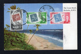 BARBADOS 1955 REGISTERED POSTCARD