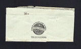 BRAZIL - 1918 - TELEGRAM: Printed 'TELEGRAMMA Reparticao Geral dos Telegraphos' black on green TELEGRAPH FORM with illustrated 'Map' on reverse sent locally within SAO LUIZ with manuscript 'Urbano' and oval REPARTICAO GERAL DOS TELEGRAFOS BRAZIL ESTADO SAO LUIZ cancel in purple dated NOV 23 1918 inside.  (BRA43521)