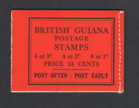 BRITISH GUIANA 1945 BOOKLET