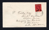 BRITISH HONDURAS - 1906 - DESTINATION & MINING THEMATIC: Cover franked with single 1904 2c purple & black on red EVII issue (SG 85) tied by BELIZE cds dated JUN 22 1906. Addressed to 'P. Falk Esq., Stamp Dealer, Clifton Mine. Belingwe via Filabusi, S. Rhodesia, South Africa'. An interesting Gold Mine destination.  (BRH45265)