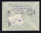 BURMA 1927 INDIA USED IN BURMA & DESTINATION
