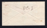 CEYLON 1887 POSTAL STATIONERY, CANCELLATION & INSTRUCTIONAL MARK