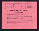 CHILE 1920 POSTAL STATIONERY & OFFICIAL