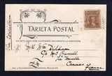 CHILE 1907 EARTHQUAKE & POSTCARD