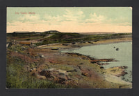 CHILE - 1910 - ISLAND POSTCARD: Circa 1910 colour PPC 'Isla Santa Maria' showing desolate bay with some small fishing boats. Fine unused. A scarce early card of this sparsely populated island off the coast of Coronel.  (CHI/42210)