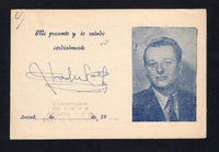 CHILE 1957 ISLAND MAIL & HAM RADIO CARD