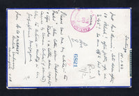 CHILE 1943 AIRMAIL & REGISTERED POSTCARD