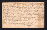 CHILE 1881 POSTAL STATIONERY & CANCELLATION