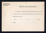 CHILE 1912 POSTAL STATIONERY