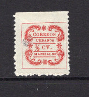 COLOMBIAN PRIVATE EXPRESS COMPANIES - 1909 - CORREOS URBANOS DE MANIZALES: ½c deep red 'Correos Urbanos de Manizales' issue, type 1, a fine unused copy. Uncommon. (Hurt & Williams #2)  (COL/29474)