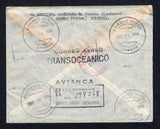 COLOMBIAN AIRMAILS - AVIANCA 1950 CANCELLATION