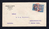COLOMBIAN AIRMAILS - SCADTA 1924 CONSULAR AGENTS CACHETS