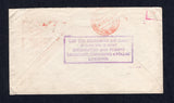 COLOMBIAN AIRMAILS - SCADTA - 1924 - CONSULAR AGENTS CACHETS: Cover franked with 1923 10c blue national issue and 1923 30c dull blue SCADTA issue (SG 398 & 41) tied by BOGOTA SCADTA cds's in red dated 28. IV. 1924. Addressed to MANCHESTER, UK with fine strike of boxed 'Use the Colombian Airmail ! It saves you 10 Days ! Information and Stamps Langstaff, Ehrenberg & Pollak, Liverpool' British consular agents cachet in purple on reverse with BARRANQUILLA SCADTA transit cds.  (COL31512)