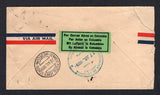 COLOMBIAN AIRMAILS - SCADTA 1929 CONSULAR OVERPRINTS & COMBINATION MAIL