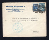 COLOMBIAN AIRMAILS - SCADTA 1927 CONSULAR AGENTS CACHETS