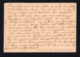 COLOMBIA 1898 POSTAL STATIONERY & CANCELLATION