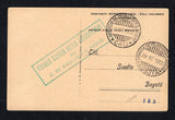 COLOMBIAN PRIVATE EXPRESS COMPANIES 1932 RIBON & FIRST FLIGHT