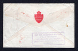 COLOMBIAN AIRMAILS - SCADTA - 1924 - CONSULAR AGENTS CACHETS: Cover franked with 1923 10c blue and 1923 30c dull blue SCADTA issue (SG 398 & 41) tied by BOGOTA SCADTA cds's with green airmail label alongside. Addressed to LIVERPOOL, UK with fine strike of boxed 'Use the Colombian Airmail ! It saves you 10 Days ! Information and Stamps Langstaff, Ehrenberg & Pollak Liverpool' British consular agents cachet in purple on reverse.  (COL/8489)