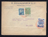 COLOMBIAN AIRMAILS - SCADTA 1923 CONSULAR AGENTS CACHETS