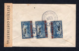 COSTA RICA - GUANACASTE 1943 REGISTRATION & CANCELLATION
