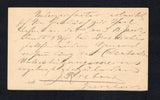 COSTA RICA 1883 POSTAL STATIONERY