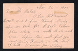 COSTA RICA 1905 POSTAL STATIONERY & CANCELLATION