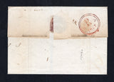 DANISH WEST INDIES 1816 PRESTAMP & MARITIME