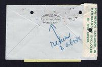 GREAT BRITAIN 1939 CENSORED MAIL