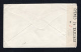 GRENADA - 1942 - CENSORSHIP: Cover franked with 1938 ½d blue green and 3d black & olive green GVI issue (SG 153a & 158a) tied by G.P.O. GRENADA cds's dated 12 SP 1942. Addressed to USA with printed black on white 'OPENED BY EXAMINER SS. 3-' P.C.90 censor strip with the number added in red manuscript at left.  (GRE45693)