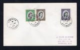 GRENADA - 1969 - CANCELLATION: Cover franked with 1953 1c black & deep emerald, 2c black & sepia and 5c black & deep violet QE2 issue (SG 193/194 & 197) tied by multiple fine strikes of SPRINGS cds dated 27 JU 1969. Addressed to TRINIDAD.  (GRE45694)