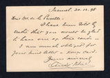 HAITI 1898 POSTAL STATIONERY