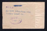 INDIA - 1964 - MILITARY MAIL: Stampless 'O.I.G.S.' cover with oval 'OFFICE OF THE GREF' cachet in violet with good strike of F.P.O. No. 714 cds on reverse dated 1.7.1964. Addressed to 'HQ DGBR Kashmir House DHQ, P.O. New Delhi 11' with arrival cds on reverse.  (IND20192)