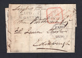 IRELAND 1837 PRESTAMP & ADDITIONAL ½