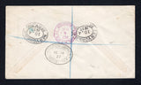 JAMAICA 1932 CANCELLATION & REGISTRATION