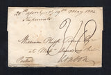 JAMAICA 1804 DISINFECTED MAIL & PRESTAMP