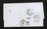 MEXICO 1858 TRANSATLANTIC MAIL & FORWARDING AGENT