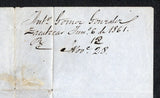 MEXICO 1861 BISECT