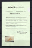 MEXICO 1856 HIDALGO ISSUE & BISECT