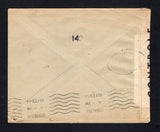 MOROCCO AGENCIES 1944 DESTINATION, ROUTING & CENSORSHIP