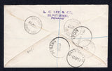 MALAYA - PENANG 1955 REGISTRATION & CANCELLATION