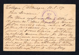 NICARAGUA 1907 INCOMING MAIL & INCORRECT ADDRESS