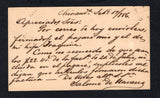 NICARAGUA 1883 POSTAL STATIONERY & CANCELLATION
