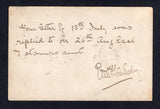 NORTH BORNEO 1891 POSTAL STATIONERY