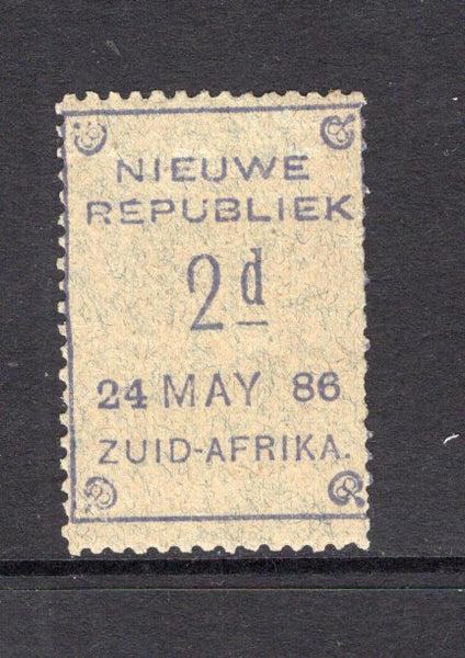 NEW REPUBLIC - 1886 - CLASSIC ISSUES: 2d violet on blue granite paper without embossed 'Arms' dated '24 MAY 86'. A very fine mint copy. Rare printing. (SG 27)  (NRP/14762)