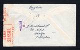 PALESTINE 1943 CENSORED MAIL & DESTINATION