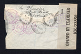 PALESTINE 1944 CANCELLATION, REGISTRATION & CENSORED MAIL